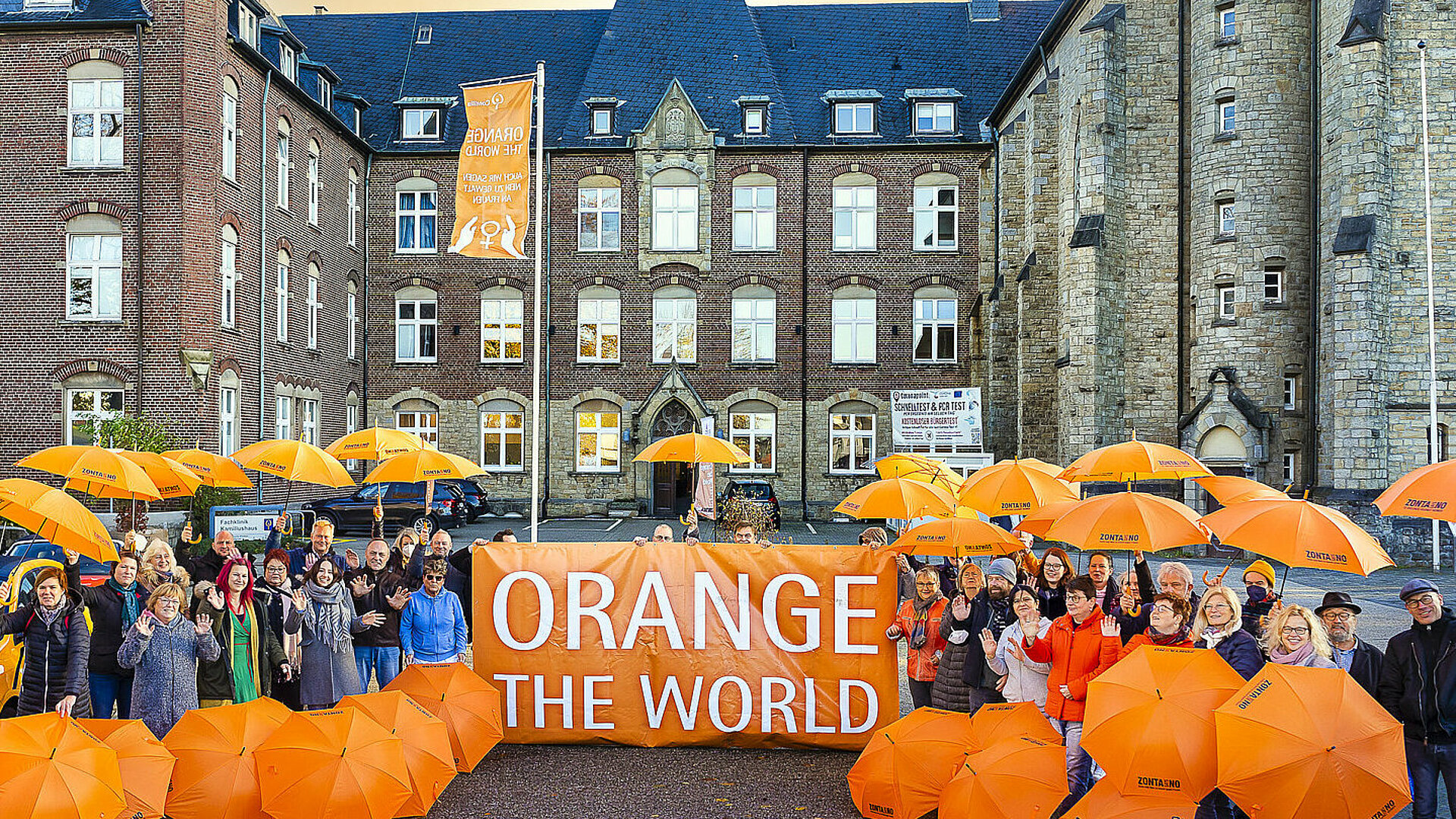 „Orange The World“ - Wir Setzen Zeichen Gegen Gewalt - Contilia