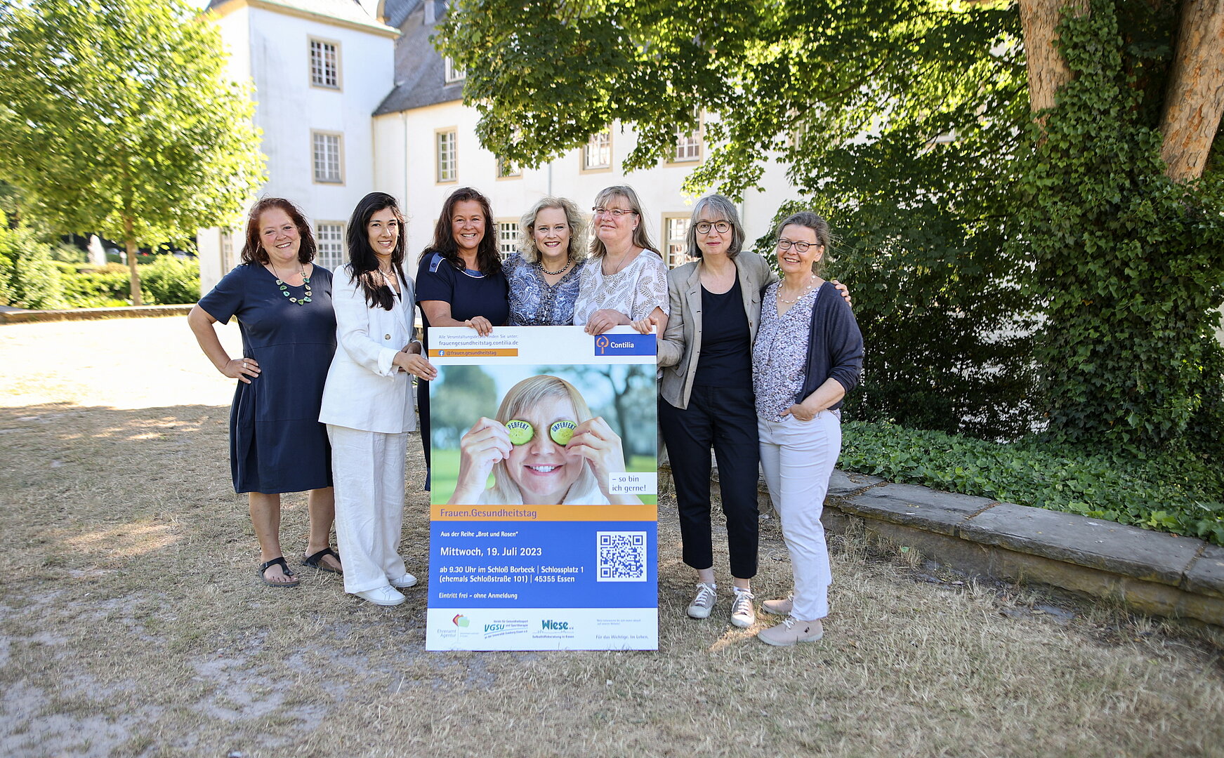 Frauen.Gesundheitstag am 19.07.2023: Pressegespräch in Schloß Borbeck am 14.06.2023